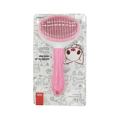 Self-Cleaning Pet Hair Remove Comb Cat Slicker Brush Pet Hair Removal Comb for Cats Grooming Brushes Dog Combs Cat Accessories