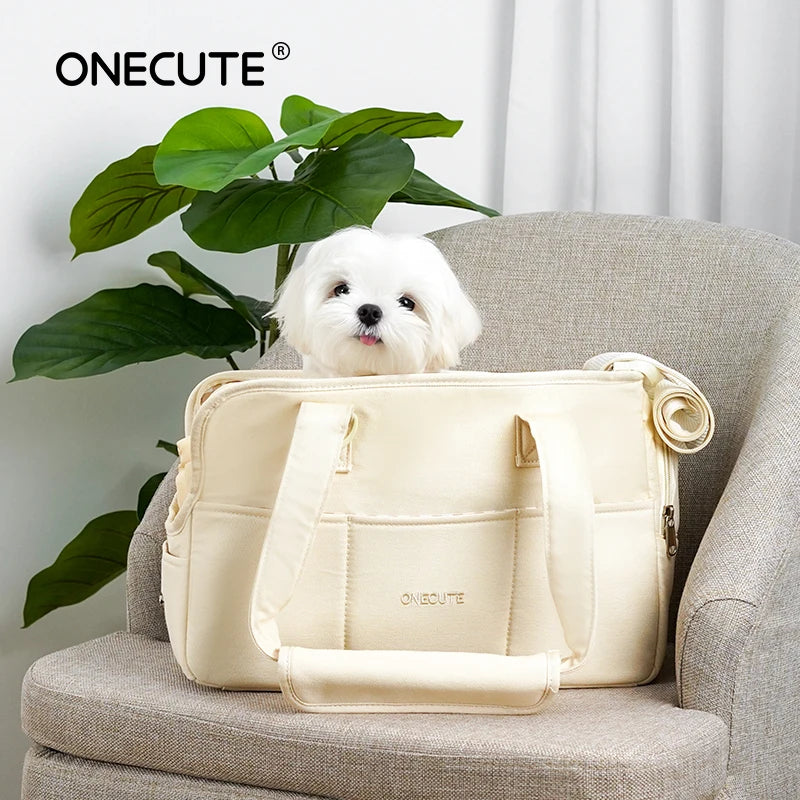 Puppy Go Out Portable Shoulder Handbag Dog Bag Pet Cat Chihuahua Yorkshire Dog Supplies Suitable for Small Dogs Dog Carrier